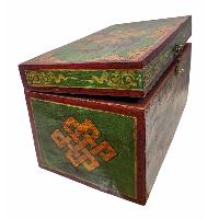 thumb1-Wooden Tibetan Box-33772