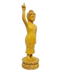 [standing Buddha], Buddhist Statue, Popular Wood