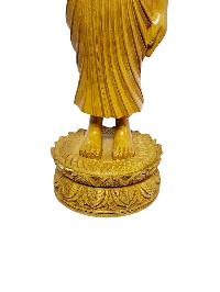 [standing Buddha], Buddhist Statue, Popular Wood