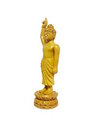 [standing Buddha], Buddhist Statue, Popular Wood