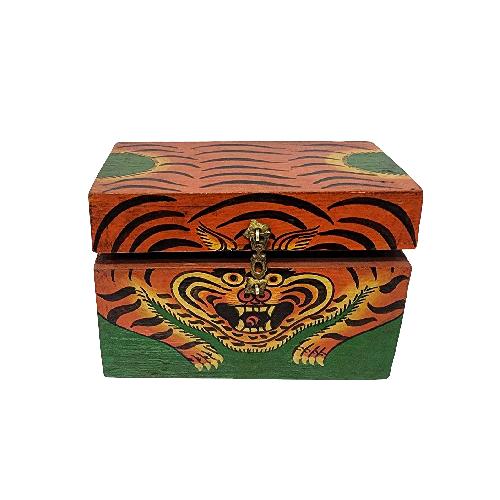 Wooden Tibetan Box-33833