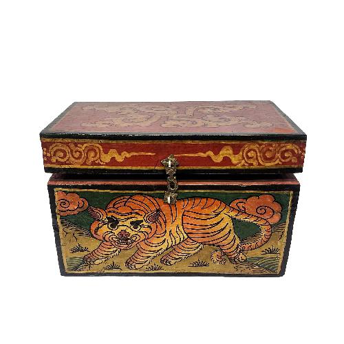 Wooden Tibetan Box-33834