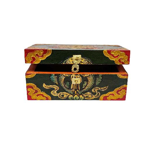 Wooden Tibetan Box-33850