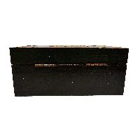 Tibetan Ritual Wooden [fish] Design  Box, Traditional Color Painted