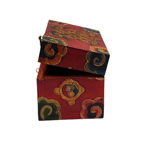 thumb3-Wooden Tibetan Box-33883