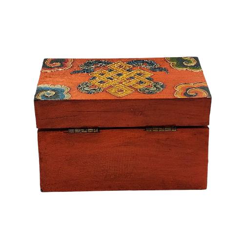 thumb3-Wooden Tibetan Box-33884