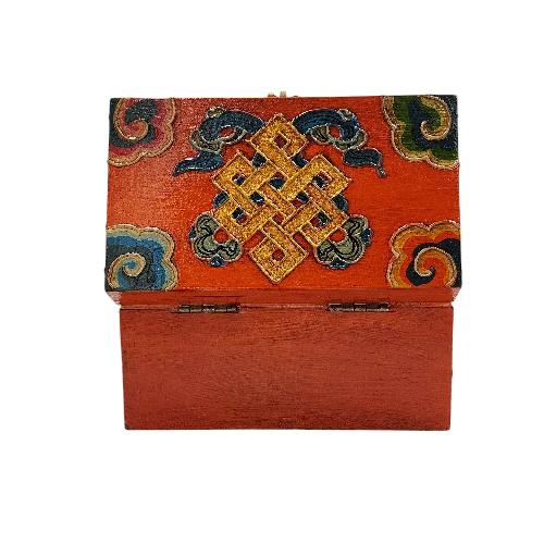 thumb4-Wooden Tibetan Box-33884