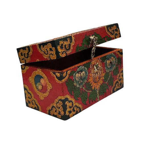 thumb2-Wooden Tibetan Box-33887