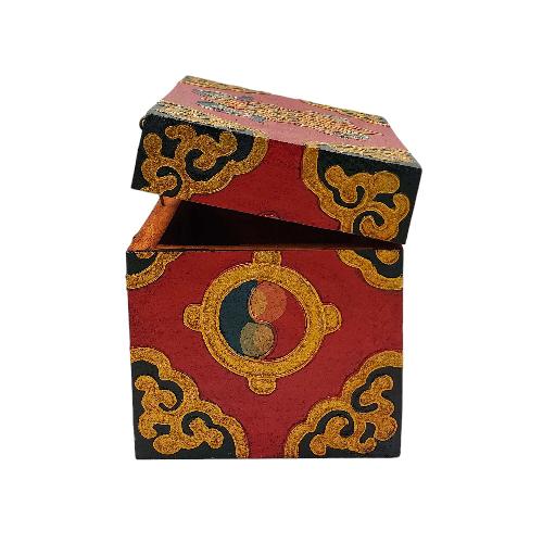 thumb3-Wooden Tibetan Box-33887