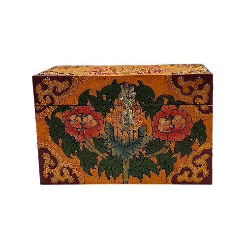 thumb1-Wooden Tibetan Box-33888