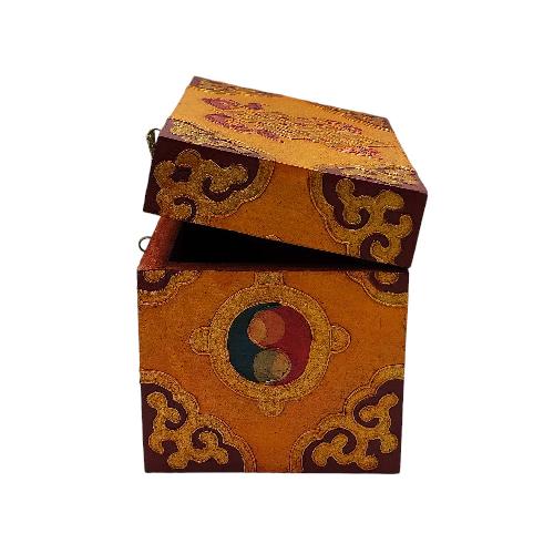 thumb3-Wooden Tibetan Box-33888