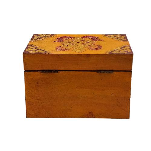 thumb4-Wooden Tibetan Box-33888