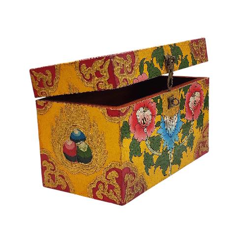 thumb2-Wooden Tibetan Box-33889