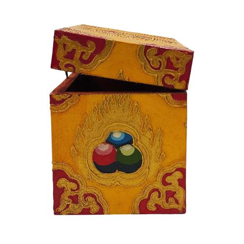 thumb3-Wooden Tibetan Box-33889