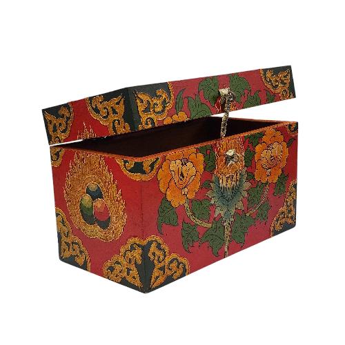 thumb2-Wooden Tibetan Box-33890