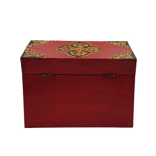 thumb4-Wooden Tibetan Box-33890