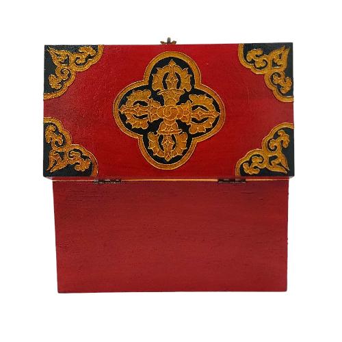 thumb5-Wooden Tibetan Box-33890