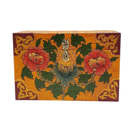 thumb1-Wooden Tibetan Box-33891