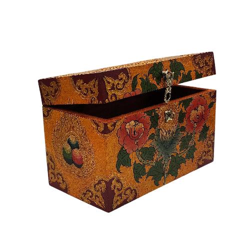 thumb2-Wooden Tibetan Box-33891