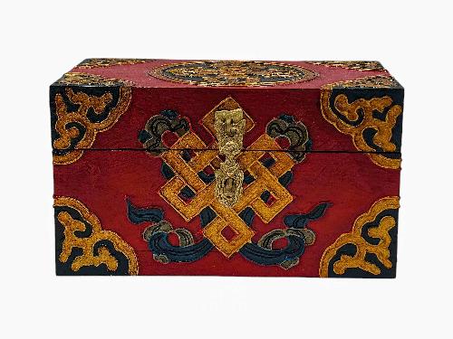 Wooden Tibetan Box-33892