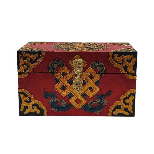 thumb1-Wooden Tibetan Box-33892