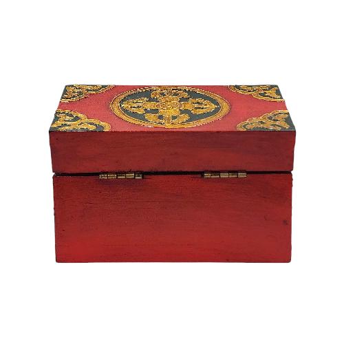 thumb4-Wooden Tibetan Box-33892