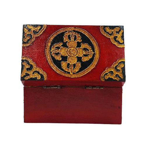 thumb5-Wooden Tibetan Box-33892