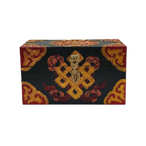 thumb1-Wooden Tibetan Box-33893