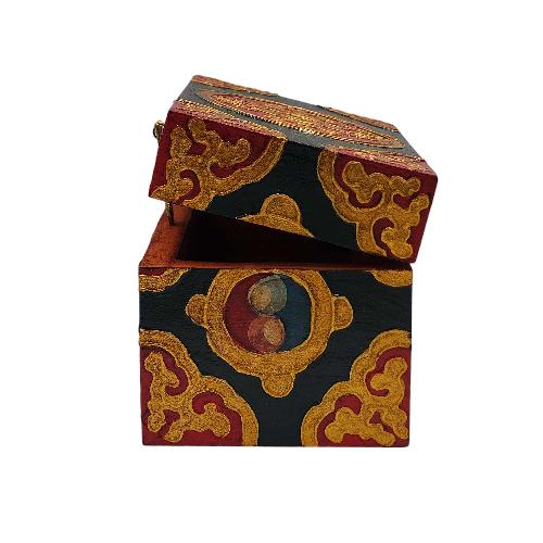 thumb3-Wooden Tibetan Box-33893