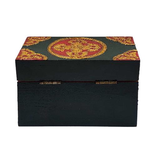 thumb4-Wooden Tibetan Box-33893