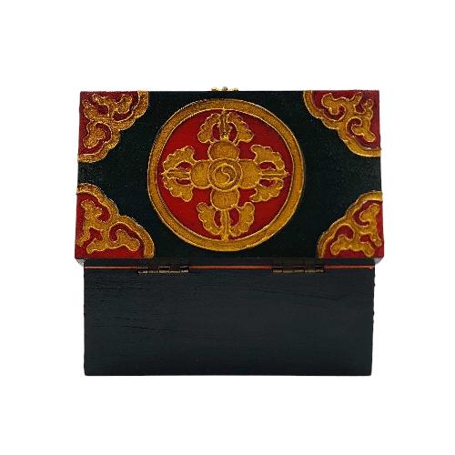 thumb5-Wooden Tibetan Box-33893