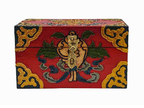 Wooden Tibetan Box-33894