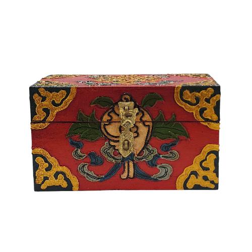 thumb1-Wooden Tibetan Box-33894