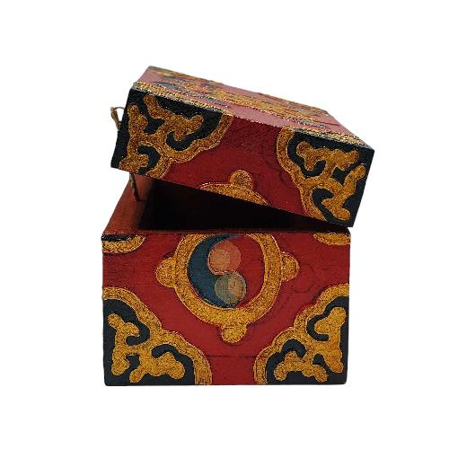 thumb3-Wooden Tibetan Box-33894