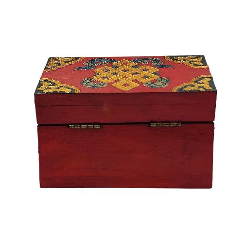 thumb4-Wooden Tibetan Box-33894