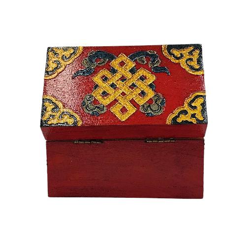 thumb5-Wooden Tibetan Box-33894