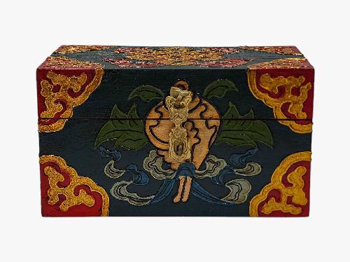 Wooden Tibetan Box-33895