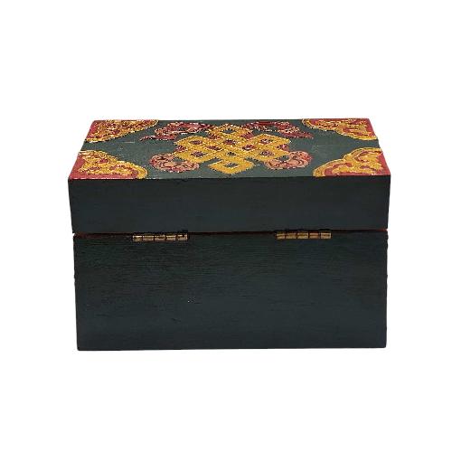 thumb4-Wooden Tibetan Box-33895