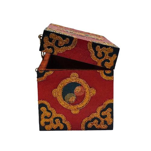 thumb3-Wooden Tibetan Box-33896