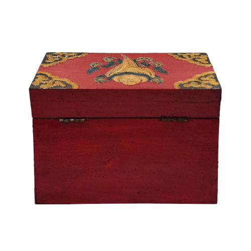 thumb4-Wooden Tibetan Box-33896