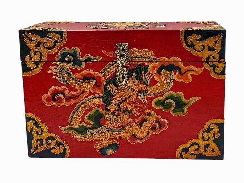 Wooden Tibetan Box-33898