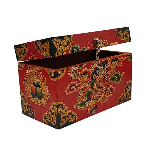 thumb2-Wooden Tibetan Box-33898