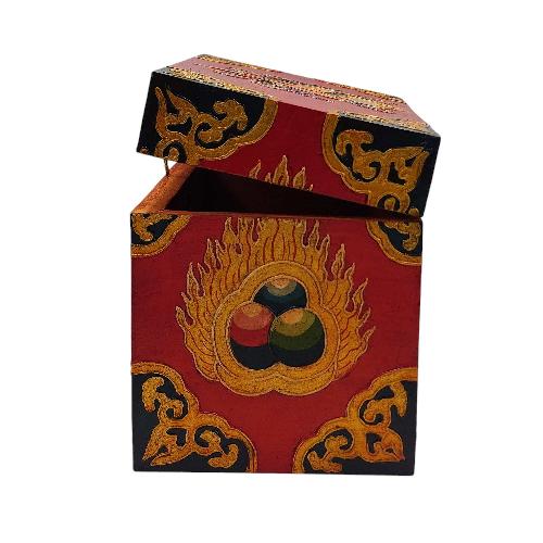 thumb3-Wooden Tibetan Box-33898