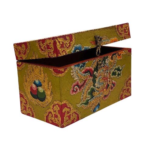 thumb2-Wooden Tibetan Box-33899