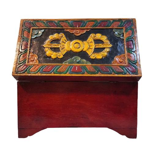 thumb5-Wooden Tibetan Box-33900