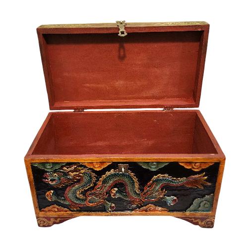 thumb6-Wooden Tibetan Box-33900