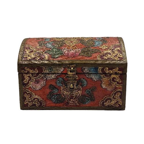 thumb1-Wooden Tibetan Box-33901