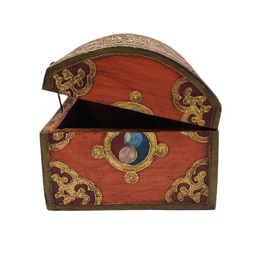 thumb3-Wooden Tibetan Box-33901