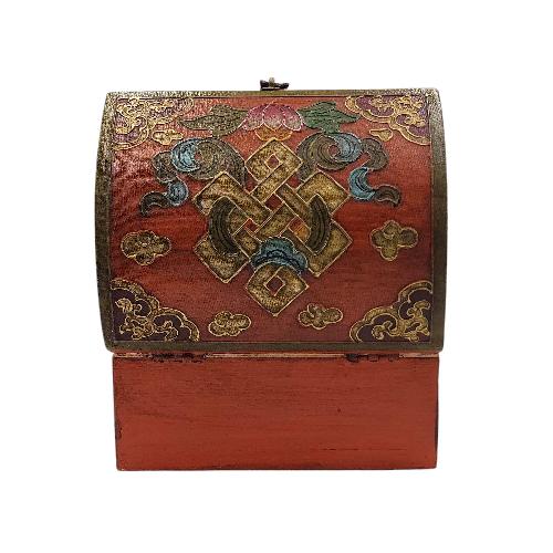 thumb5-Wooden Tibetan Box-33901