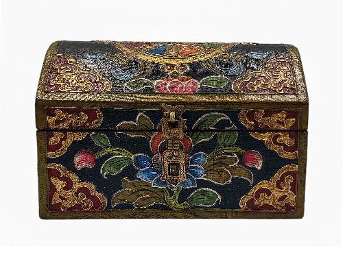 Wooden Tibetan Box-33902